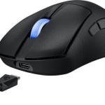 Asus ROG Keris II Ασύρματο Gaming Ποντίκι 42000 DPI Μαύρο