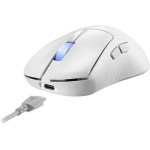 Asus ROG Keris II Ασύρματο Gaming Ποντίκι 42000 DPI Λευκό