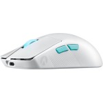 Asus ROG Harpe Ace Aim Lab Edition Ασύρματο Gaming Ποντίκι 36000 DPI Moonlight White