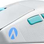 Asus ROG Harpe Ace Aim Lab Edition Ασύρματο Gaming Ποντίκι 36000 DPI Moonlight White