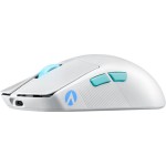 Asus ROG Harpe Ace Aim Lab Edition Ασύρματο Gaming Ποντίκι 36000 DPI Moonlight White