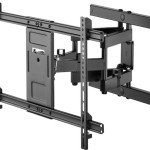 Goobay 49932 Βάση Τηλεόρασης Οροφής με Βραχίονα Μαύρο