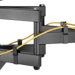 Goobay 49932 Βάση Τηλεόρασης Οροφής με Βραχίονα Μαύρο