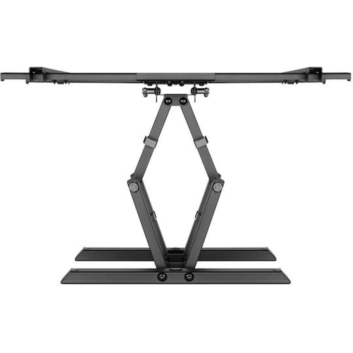 Goobay 49932 Βάση Τηλεόρασης Οροφής με Βραχίονα Μαύρο