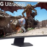 LG UltraGear 27GS60QX-B VA HDR Curved Monitor 27
