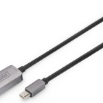 Digitus Cable mini DisplayPort male - HDMI male 1m Μαύρο (DB-340109-010-S)