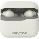 Creative Zen Air Plus In-ear Bluetooth Handsfree Ακουστικά με Αντοχή στον Ιδρώτα και Θήκη Φόρτισης Λευκά