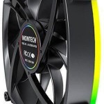 Montech AX120 Case Fan με ARGB Φωτισμό και Σύνδεση 3-Pin / 4-Pin PWM