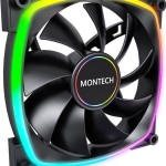 Montech AX140 Case Fan με ARGB Φωτισμό και Σύνδεση 4-Pin PWM