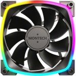 Montech RX120 Case Fan με ARGB Φωτισμό και Σύνδεση 3-Pin / 4-Pin PWM