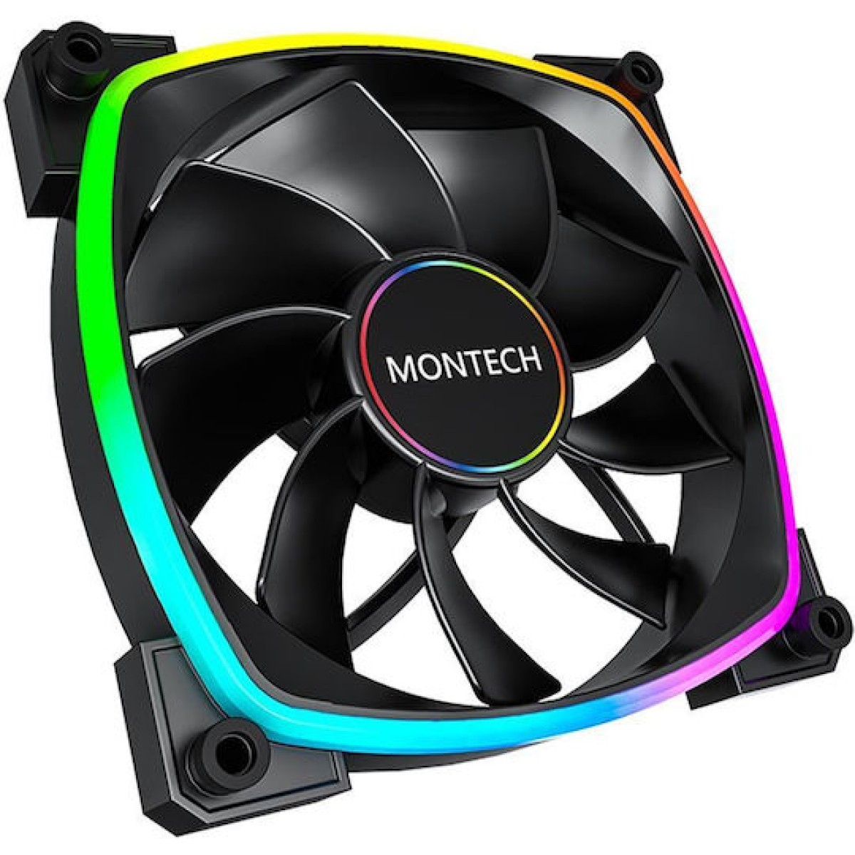 Montech RX140 Case Fan με ARGB Φωτισμό και Σύνδεση 4-Pin PWM