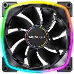 Montech RX140 Case Fan με ARGB Φωτισμό και Σύνδεση 4-Pin PWM
