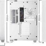 Be Quiet Light Base 600 LX Gaming Midi Tower Κουτί Υπολογιστή με Πλαϊνό Παράθυρο και RGB Φωτισμό Λευκό