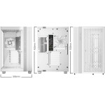 Be Quiet Light Base 600 LX Gaming Midi Tower Κουτί Υπολογιστή με Πλαϊνό Παράθυρο και RGB Φωτισμό Λευκό