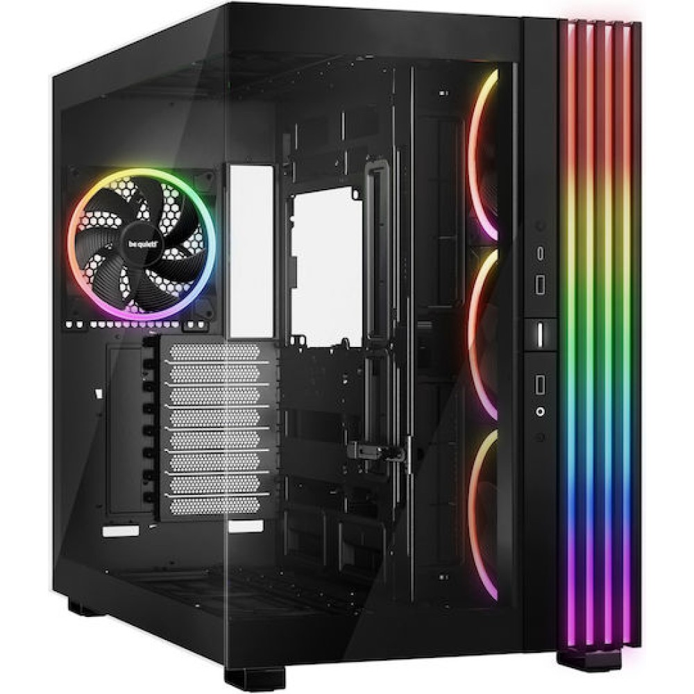 Be Quiet Light Base 900 FX Full Tower Κουτί Υπολογιστή με RGB Φωτισμό Μαύρο
