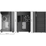 Be Quiet Light Base 900 FX Full Tower Κουτί Υπολογιστή με RGB Φωτισμό Μαύρο