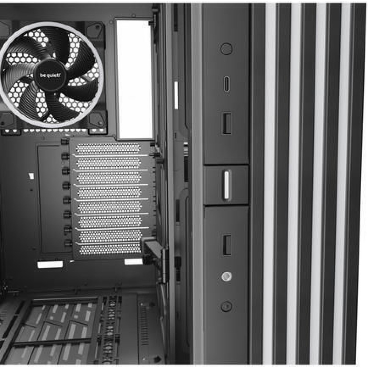 Be Quiet Light Base 900 FX Full Tower Κουτί Υπολογιστή με RGB Φωτισμό Μαύρο