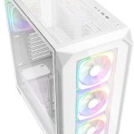 Sharkoon AK5G RGB Gaming Midi Tower Κουτί Υπολογιστή με Πλαϊνό Παράθυρο Λευκό