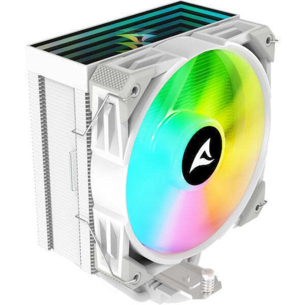 Sharkoon A40 RGB Ψύκτρα Επεξεργαστή για Socket AM4/AM5/1200/115x/1700 Λευκή