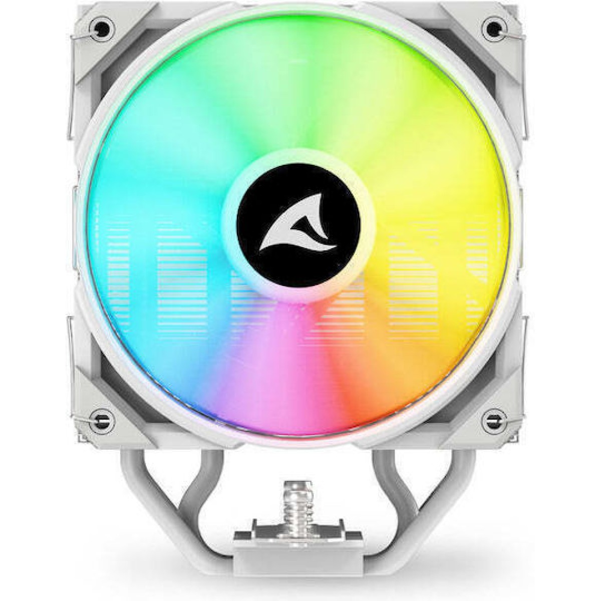Sharkoon A40 RGB Ψύκτρα Επεξεργαστή για Socket AM4/AM5/1200/115x/1700 Λευκή