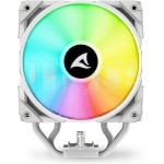 Sharkoon A40 RGB Ψύκτρα Επεξεργαστή για Socket AM4/AM5/1200/115x/1700 Λευκή