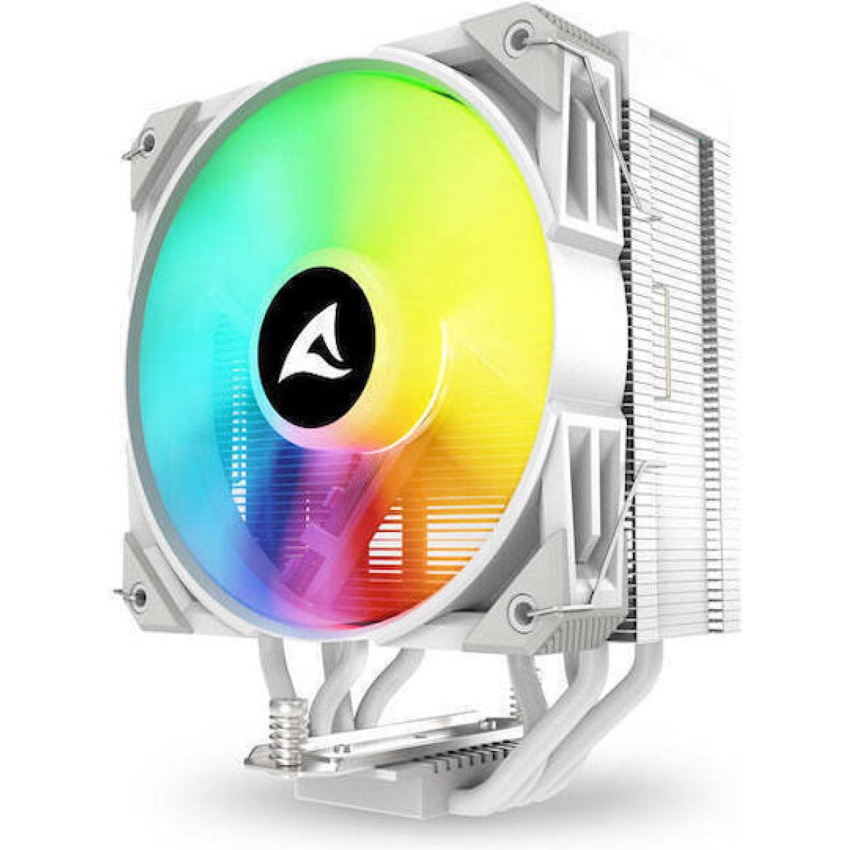 Sharkoon A40 RGB Ψύκτρα Επεξεργαστή για Socket AM4/AM5/1200/115x/1700 Λευκή