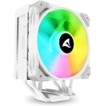 Sharkoon A50 Ψύκτρα Επεξεργαστή για Socket AM4/AM5/1200/115x/1700 με RGB Φωτισμό Λευκή