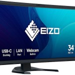 Eizo FlexScan EV3450XC-BK Ultrawide HDR Curved Monitor 34.1
