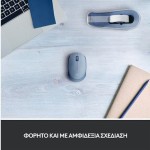 Logitech M171 Ασύρματο Mini Ποντίκι Blue/Grey