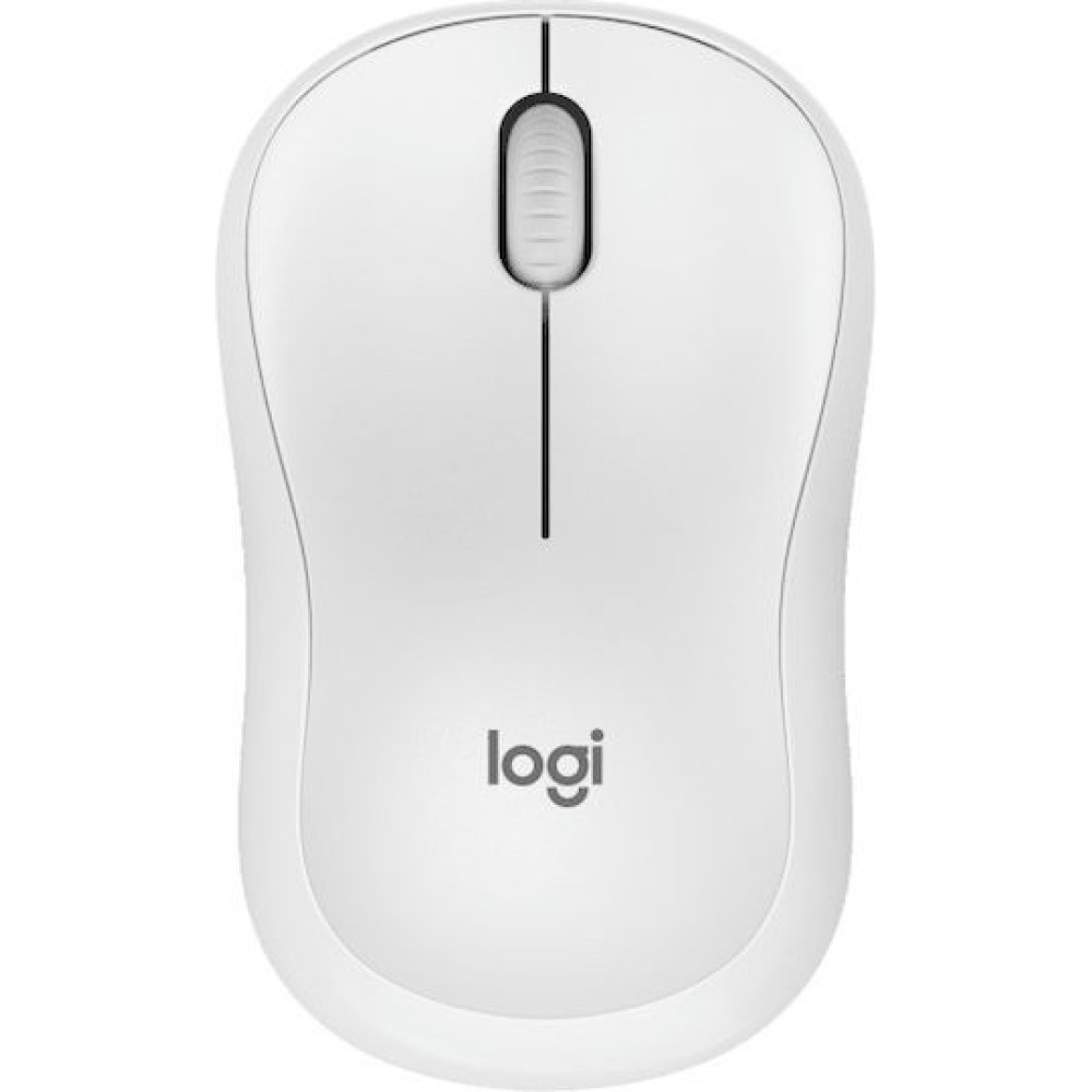 Logitech M240 Silent Ασύρματο Bluetooth Ποντίκι Off-White