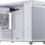 Asus Prime AP201 TG Gaming Micro Tower Κουτί Υπολογιστή με Πλαϊνό Παράθυρο White