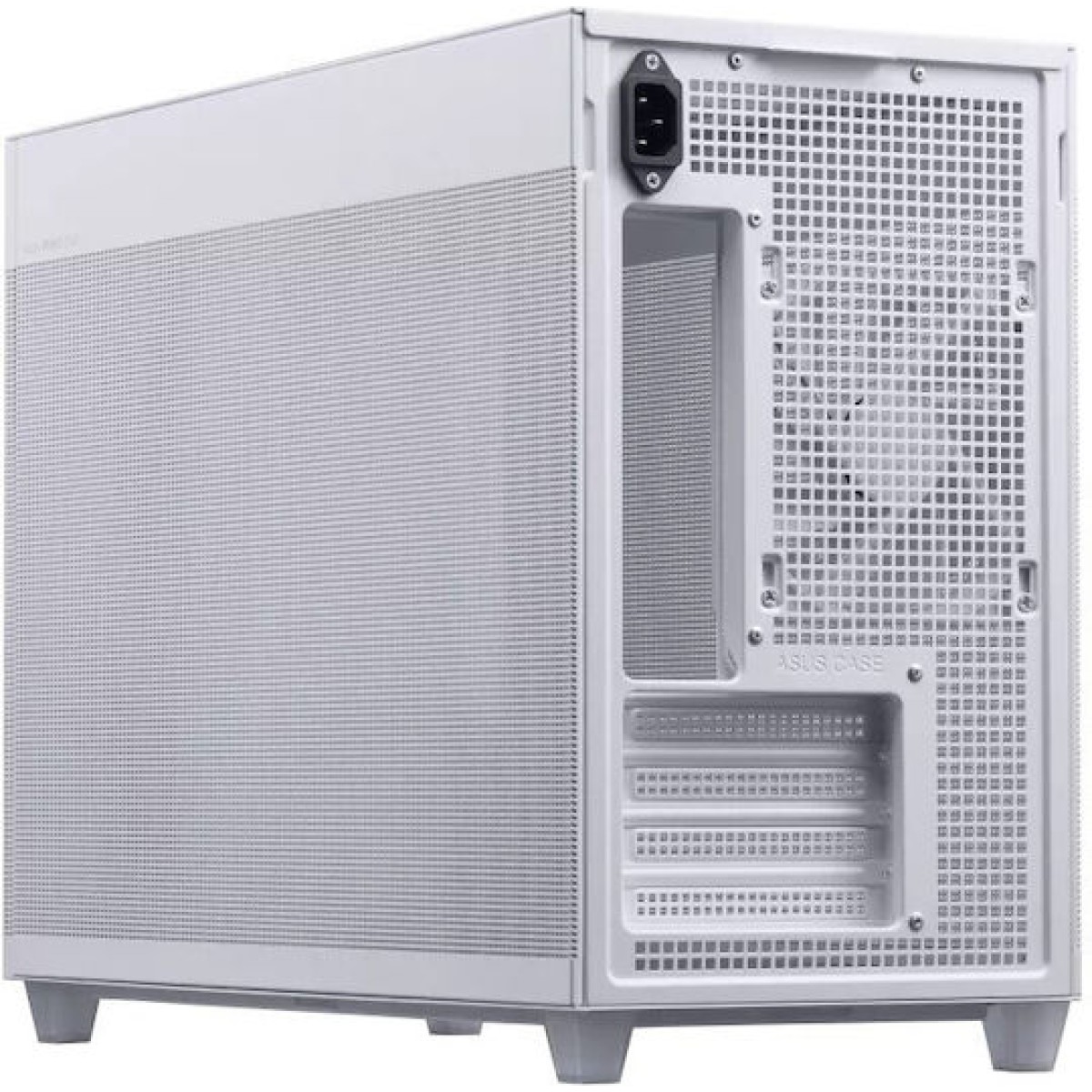 Asus Prime AP201 TG Gaming Micro Tower Κουτί Υπολογιστή με Πλαϊνό Παράθυρο White