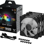 Asus TUF Gaming TR120 ARGB Case Fan με Σύνδεση 4-Pin PWM 3τμχ