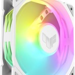 Asus TUF Gaming TR120 ARGB Case Fan με Σύνδεση 4-Pin PWM Λευκό