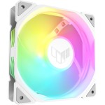 Asus TUF Gaming TR120 ARGB Case Fan με Σύνδεση 4-Pin PWM Λευκό