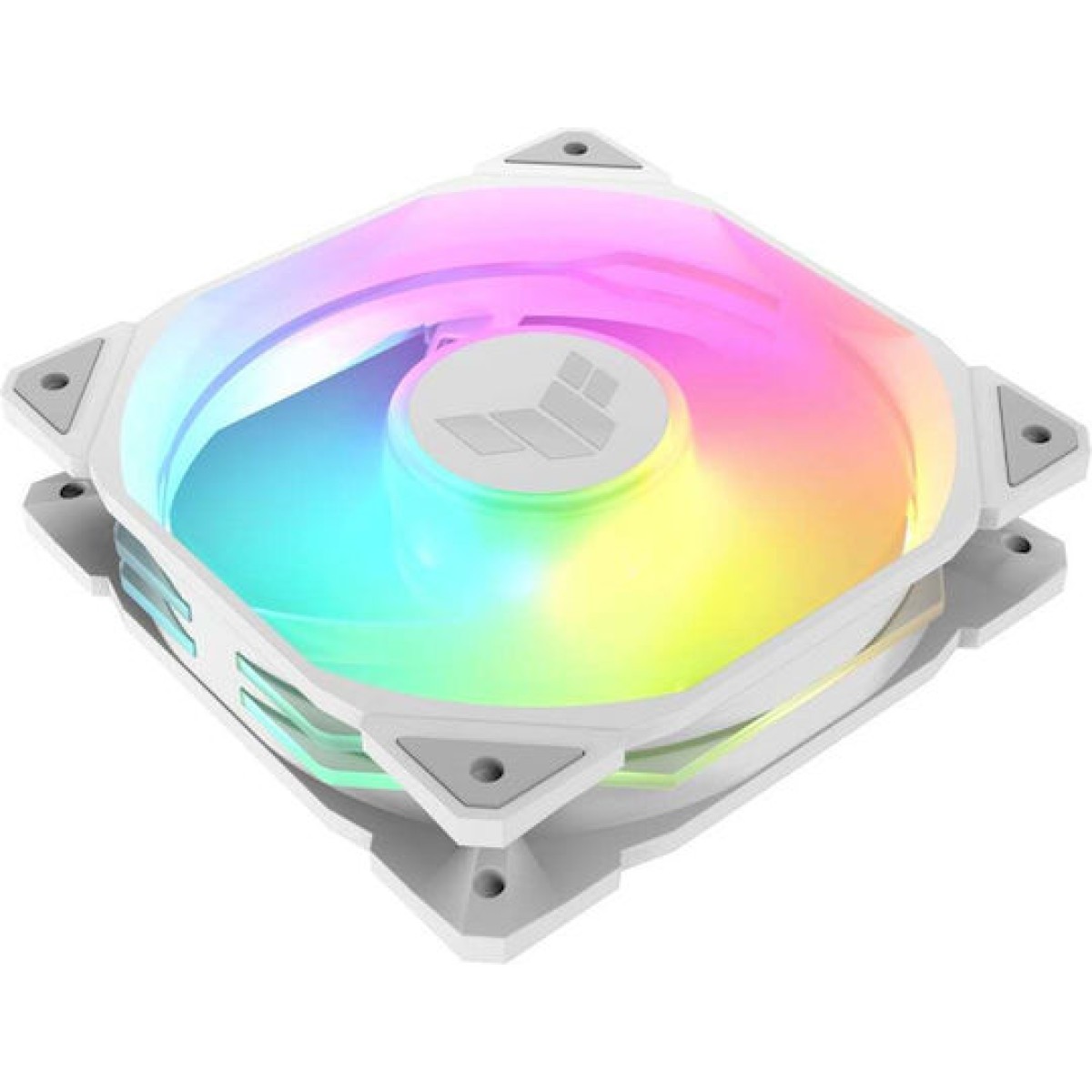 Asus TUF Gaming TR120 ARGB Case Fan με Σύνδεση 4-Pin PWM Λευκό