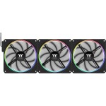 TS 140 EX RGB (schwarz, 3er Pack, 140 mm)