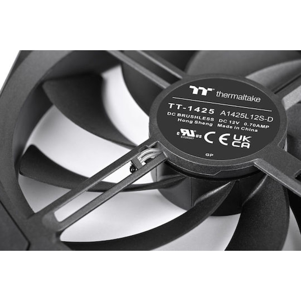 TS 140 EX RGB (schwarz, 3er Pack, 140 mm)