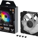 Asus TUF Gaming TR120 ARGB Case Fan με Σύνδεση 4-Pin PWM