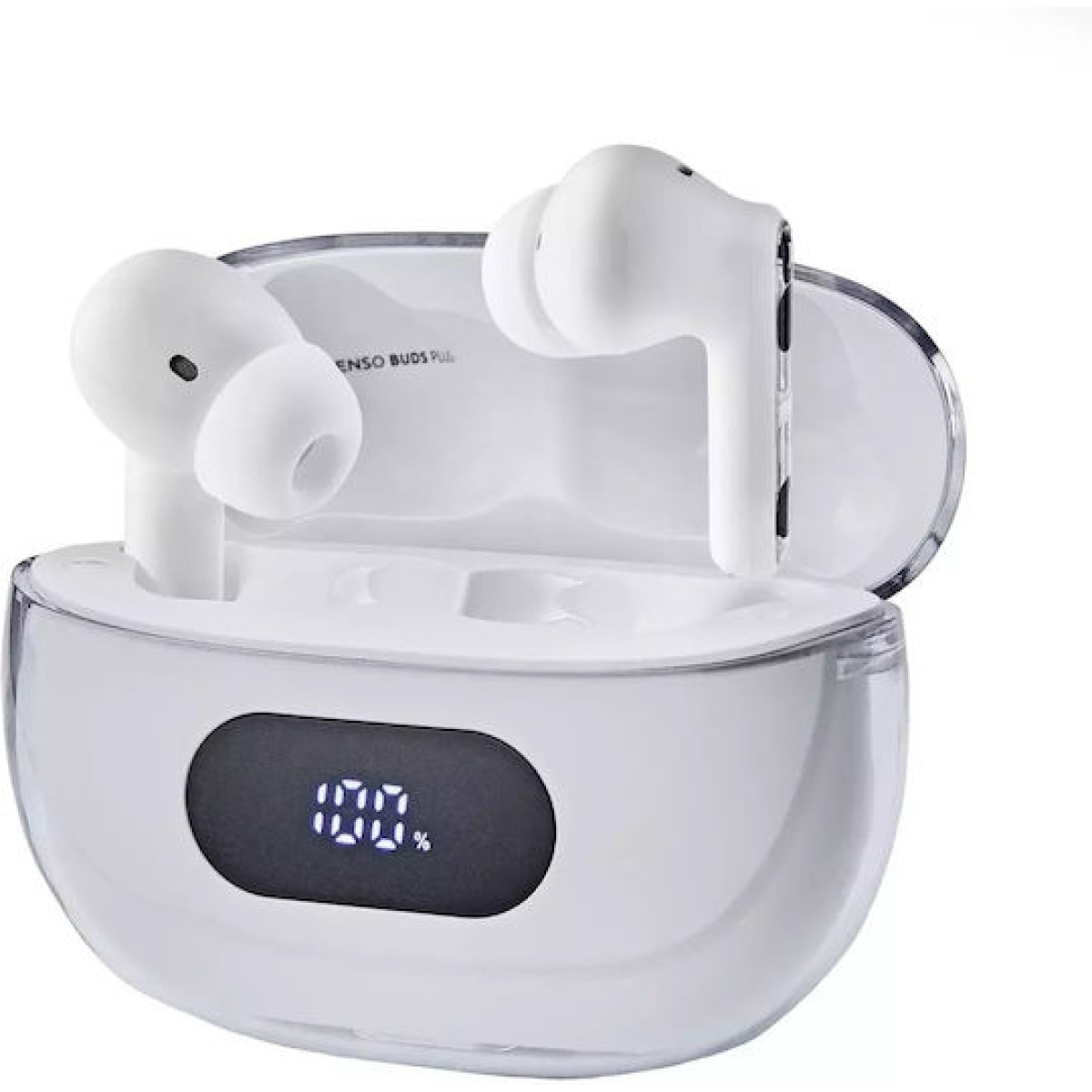 Intenso T312AE In-ear Bluetooth Handsfree Ακουστικά με Θήκη Φόρτισης Λευκά