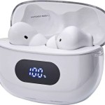 Intenso T312AE In-ear Bluetooth Handsfree Ακουστικά με Θήκη Φόρτισης Λευκά