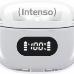 Intenso T312AE In-ear Bluetooth Handsfree Ακουστικά με Θήκη Φόρτισης Λευκά