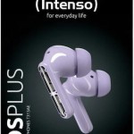Intenso T313AE In-ear Bluetooth Handsfree Ακουστικά με Θήκη Φόρτισης Μωβ