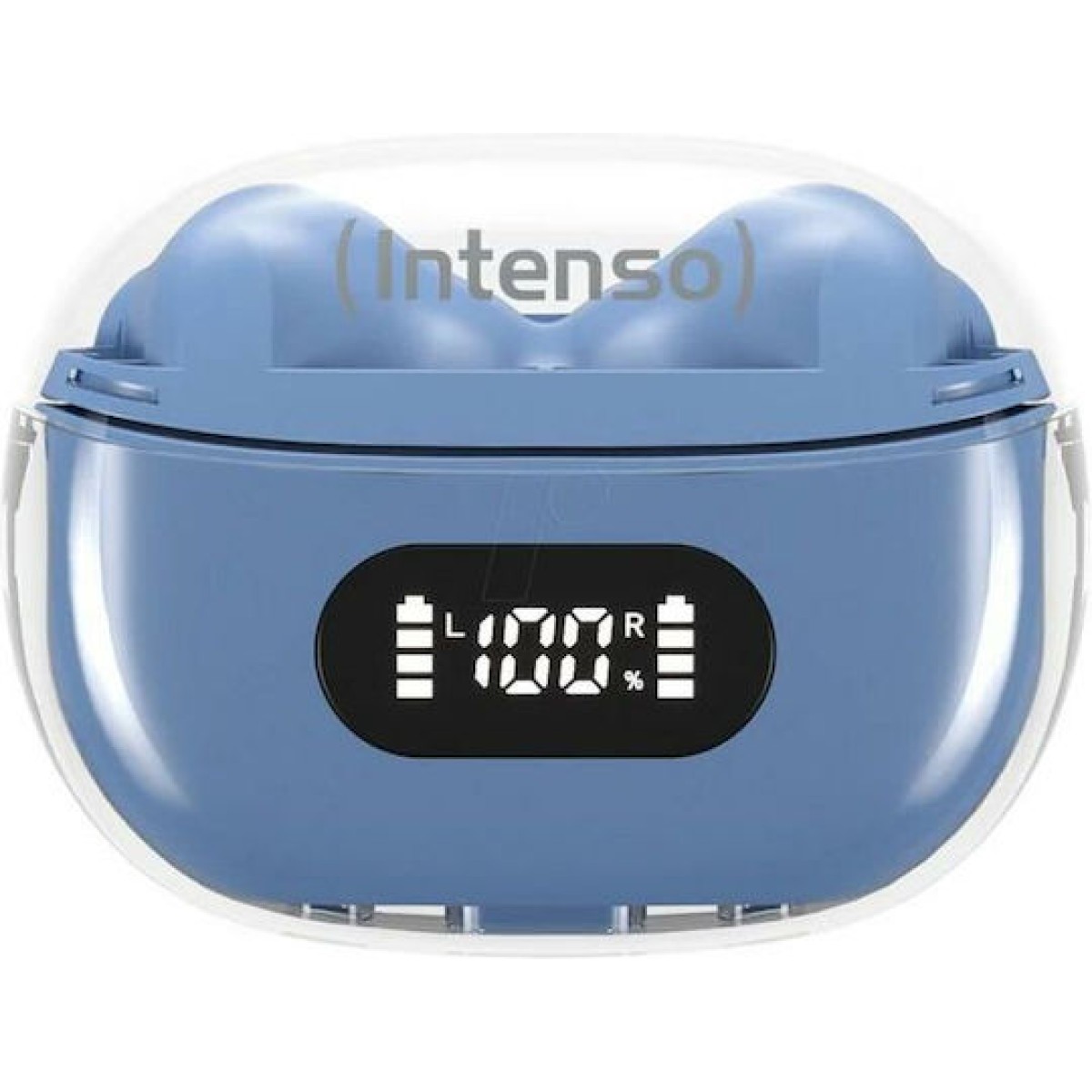 Intenso T315AE In-ear Bluetooth Handsfree Ακουστικά με Θήκη Φόρτισης Μπλε