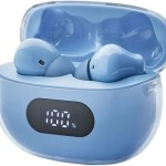 Intenso T315AE In-ear Bluetooth Handsfree Ακουστικά με Θήκη Φόρτισης Μπλε