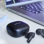 Intenso T500HAE In-ear Bluetooth Handsfree Ακουστικά με Θήκη Φόρτισης Μαύρα