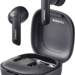 Intenso T500HAE In-ear Bluetooth Handsfree Ακουστικά με Θήκη Φόρτισης Μαύρα