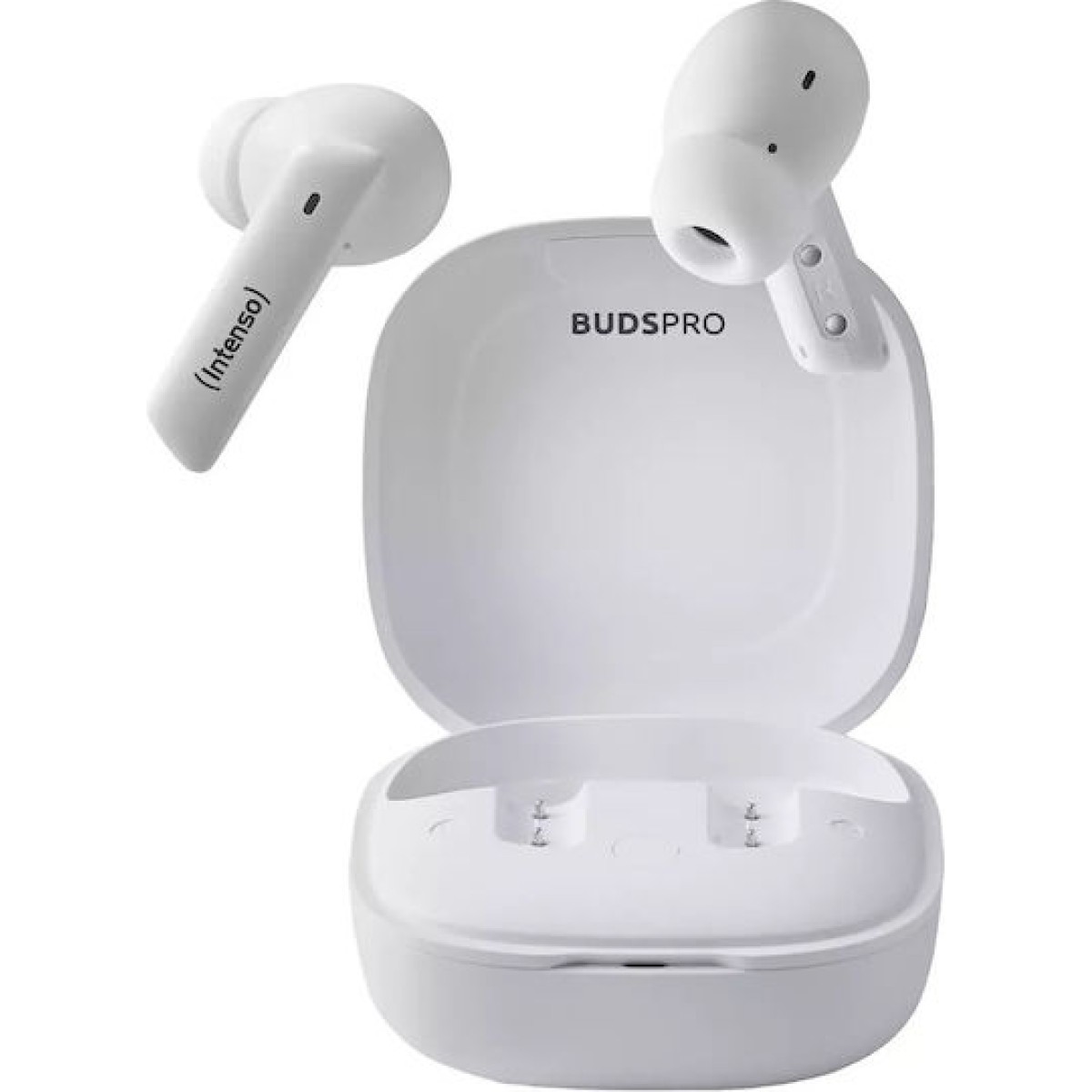 Intenso T502HAE In-ear Bluetooth Handsfree Ακουστικά με Θήκη Φόρτισης Λευκά