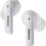Intenso T502HAE In-ear Bluetooth Handsfree Ακουστικά με Θήκη Φόρτισης Λευκά