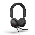 Evolve2 40 SE  (schwarz, MS-Version, Stereo, USB-A und USB-C)